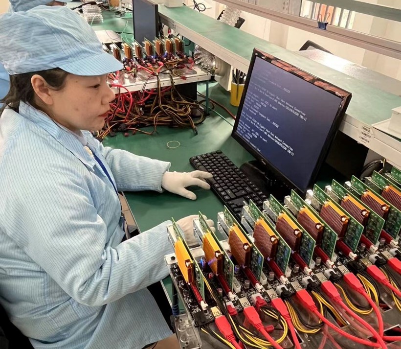 測試光潤通萬兆網卡 測試光潤通萬兆網卡